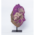 Natural Australian Purpurite Stone on Metal Base 1.526kg