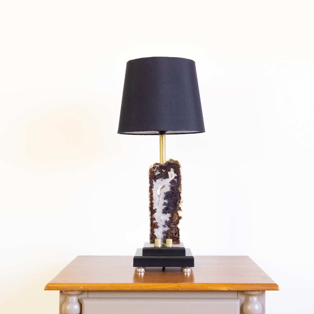 Extra Rubellite Tourmaline in Matrix on Metal Base 987 grams (Collection)