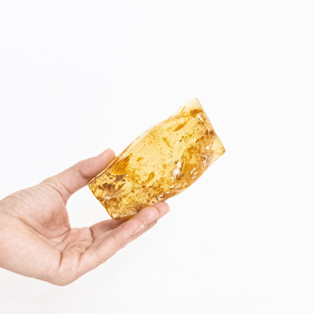 Polished Baltic Amber 103 grams (collection) (rare)