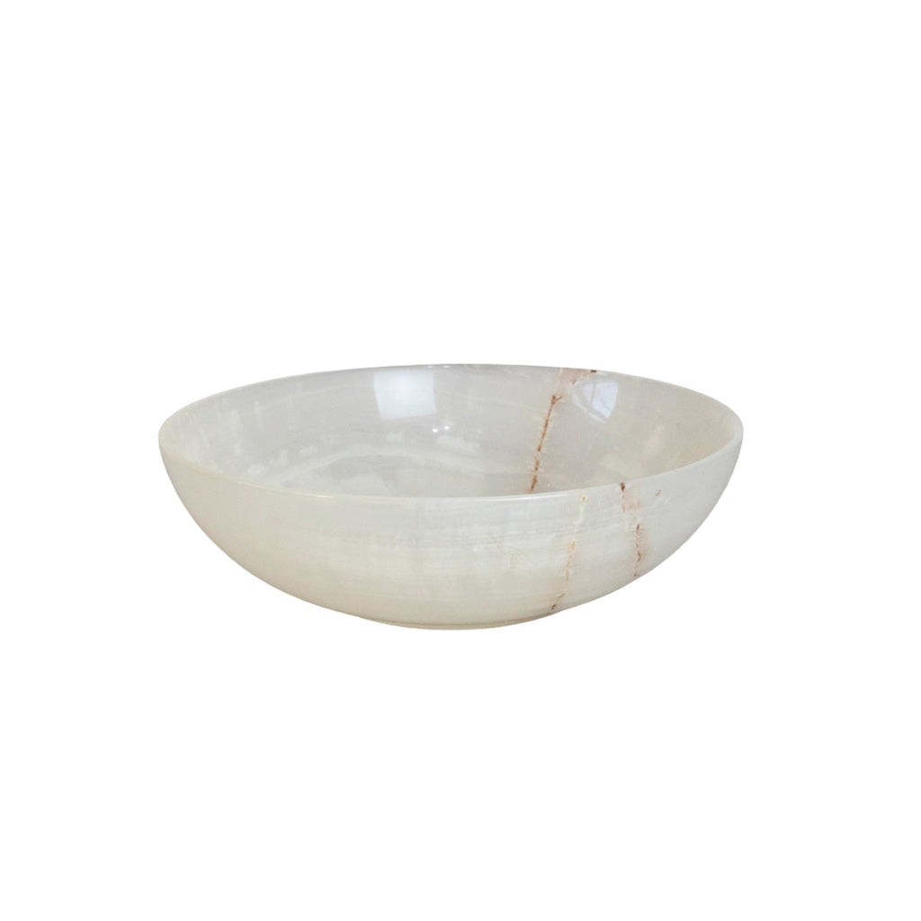 Set of 4 Natural Pakistani Onyx Bowls