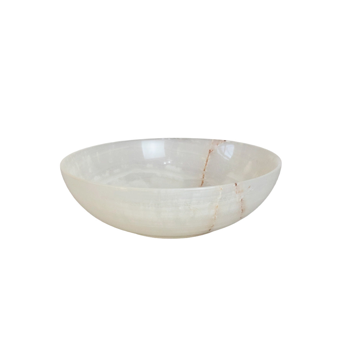 Set of 4 Natural Pakistani Onyx Bowls