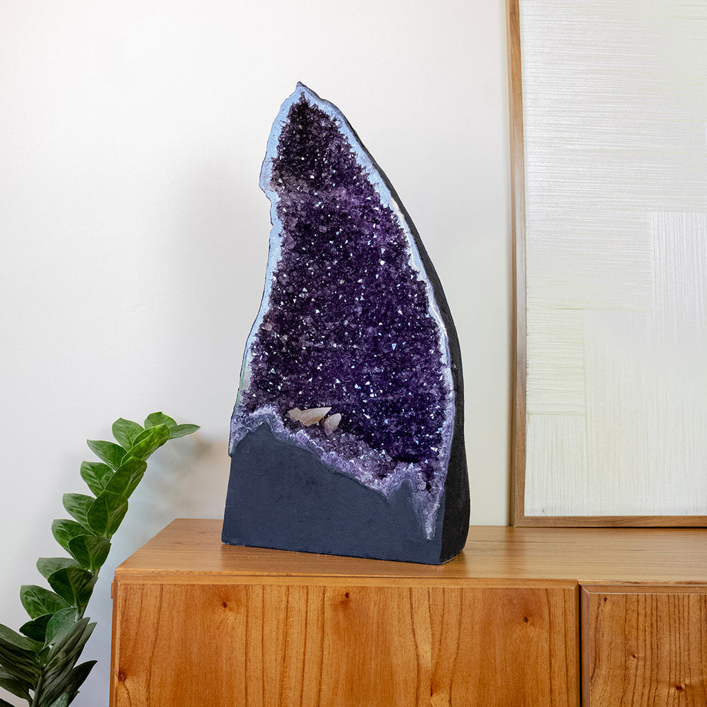 Extra Amethyst Cathedral with Calcite Inclusion 22.150 kg