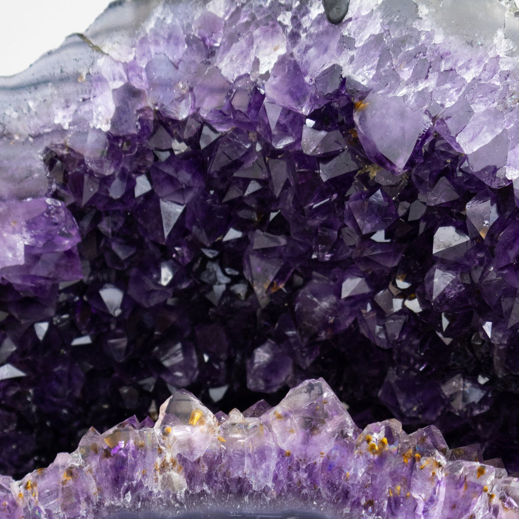 Extra Amethyst Cathedral with Golden Rutile Inclusions 11.650 kg