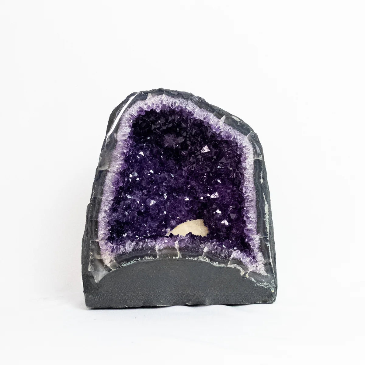 Super Extra Uruguayan Amethyst Cathedral with Calcite Inclusion 8.00 kg