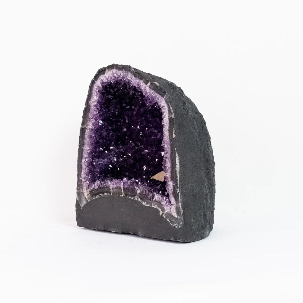 Super Extra Uruguayan Amethyst Cathedral with Calcite Inclusion 8.00 kg