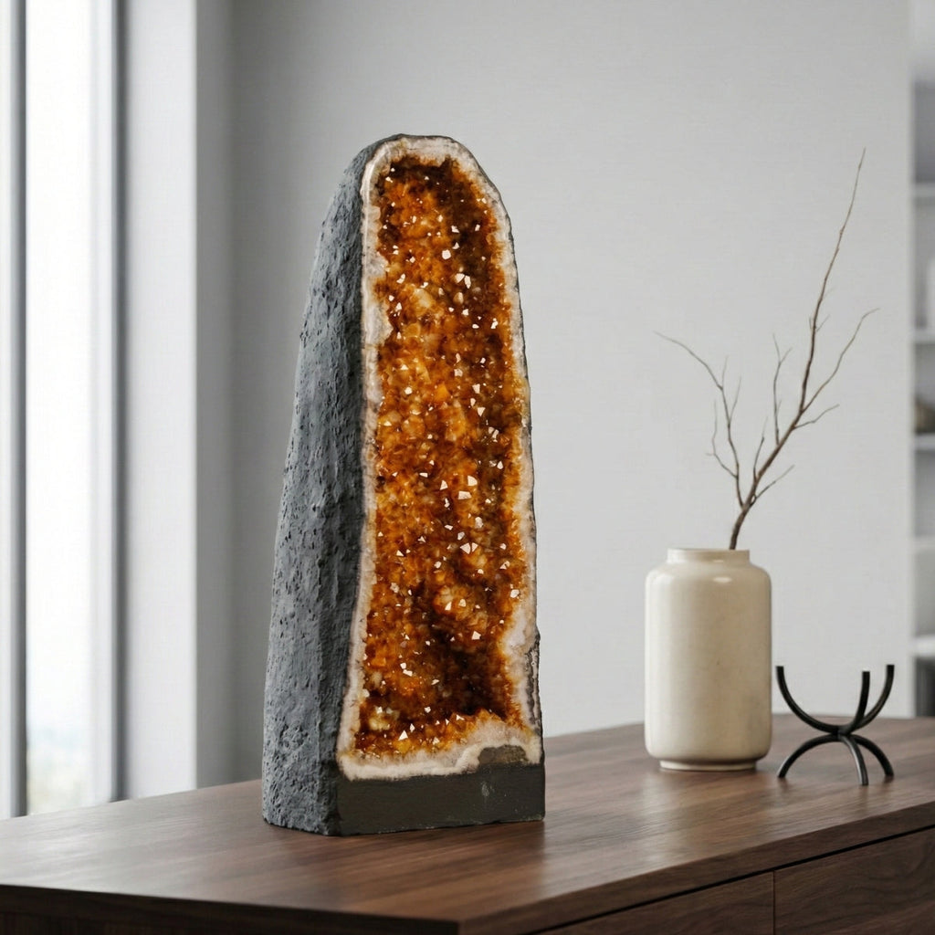 Extra Crystallized Citrine Cathedral 13.250 kg