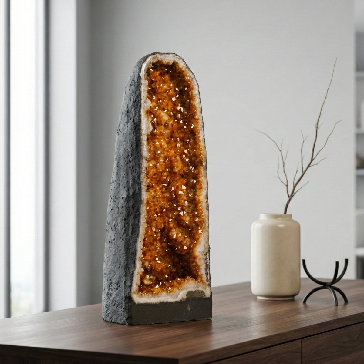 Extra Crystallized Citrine Cathedral 13.250 kg