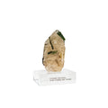 Natural Citrine with Green Tourmaline Inclusions on Acrylic Base (Collection) 238 grams