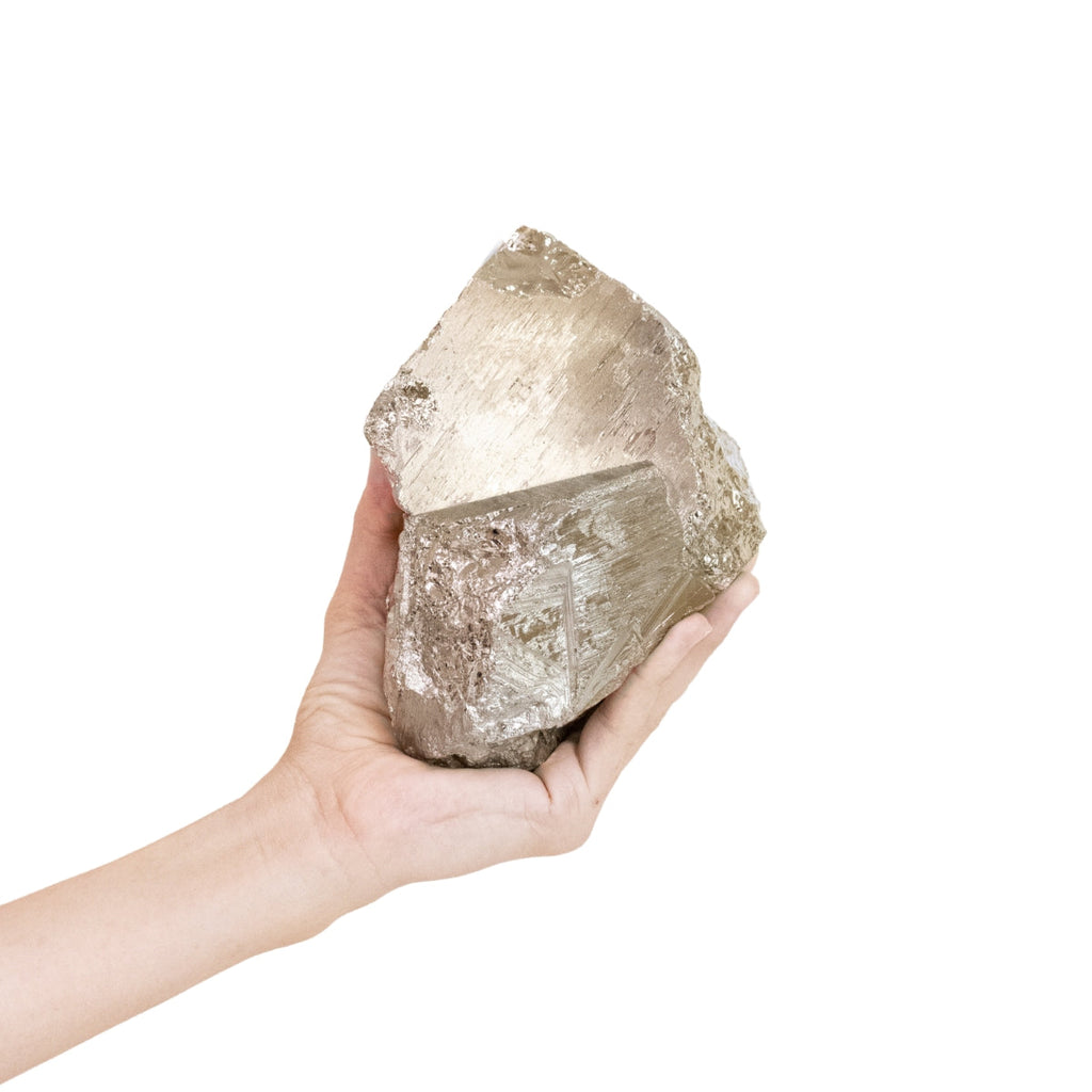 Green Quartz Slice Table Gold Plated Edge Matte Black Support