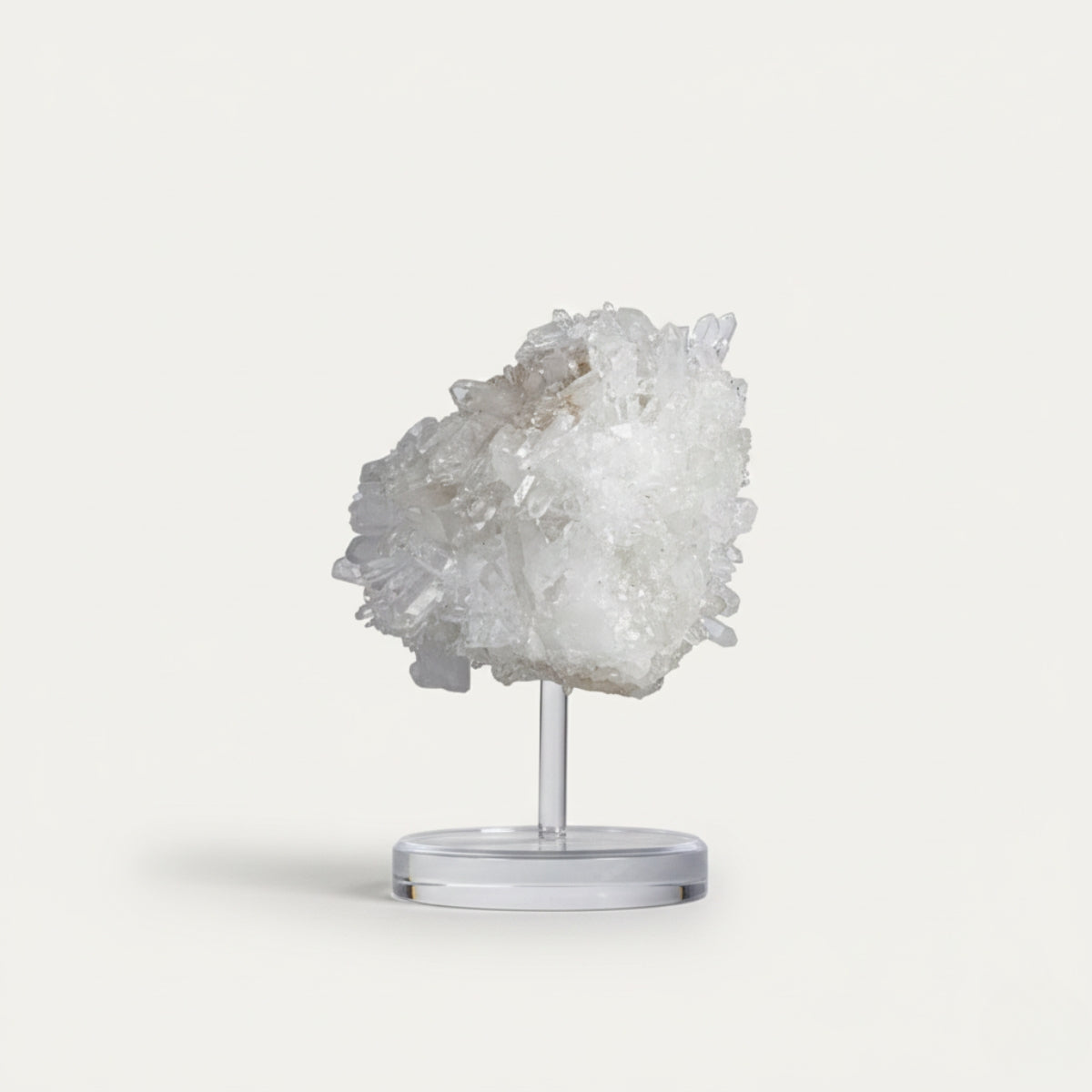 Extra Crystallized Fairy Crystal Quartz Druzy on Acrylic Base 3.052 kg