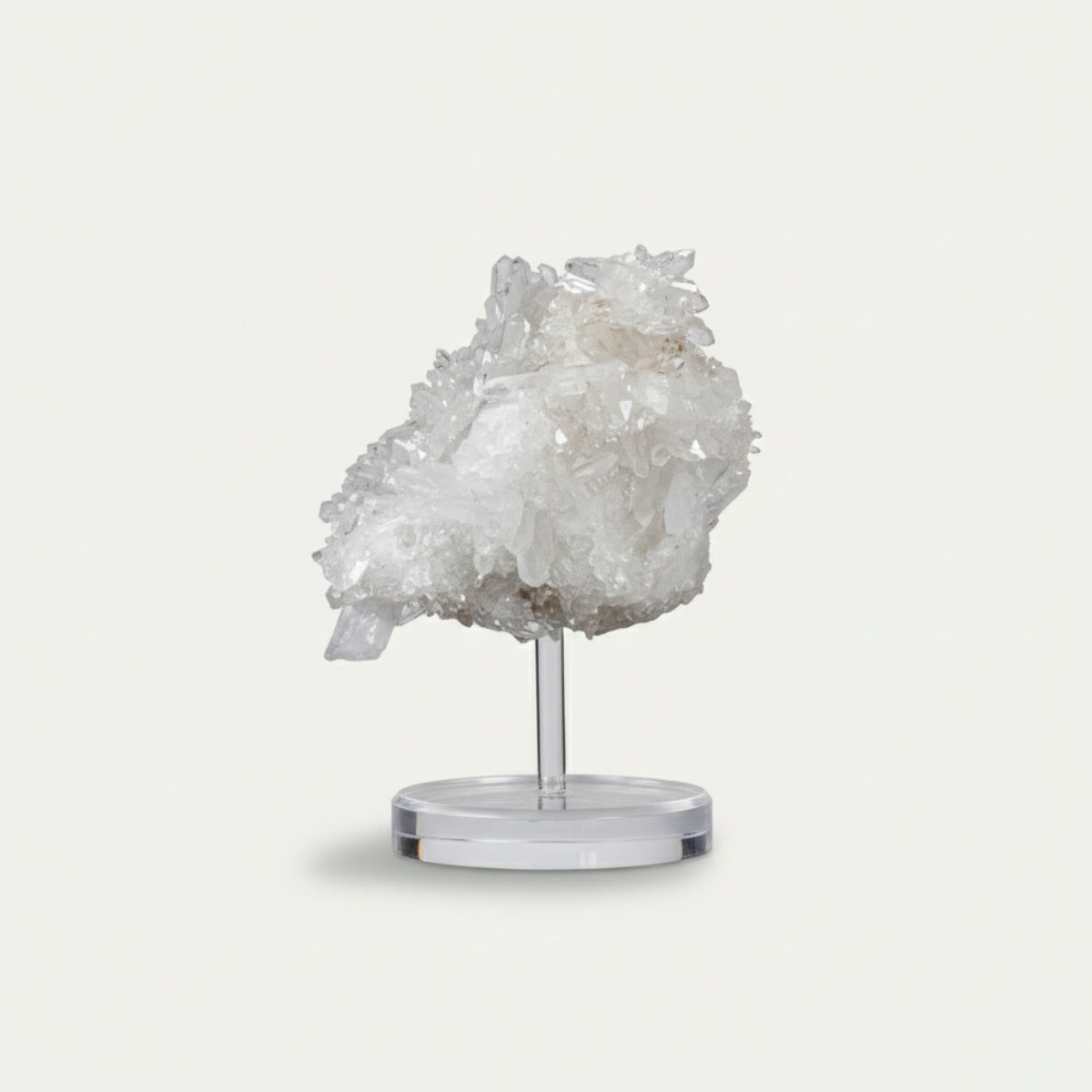 Extra Crystallized Fairy Crystal Quartz Druzy on Acrylic Base 3.052 kg