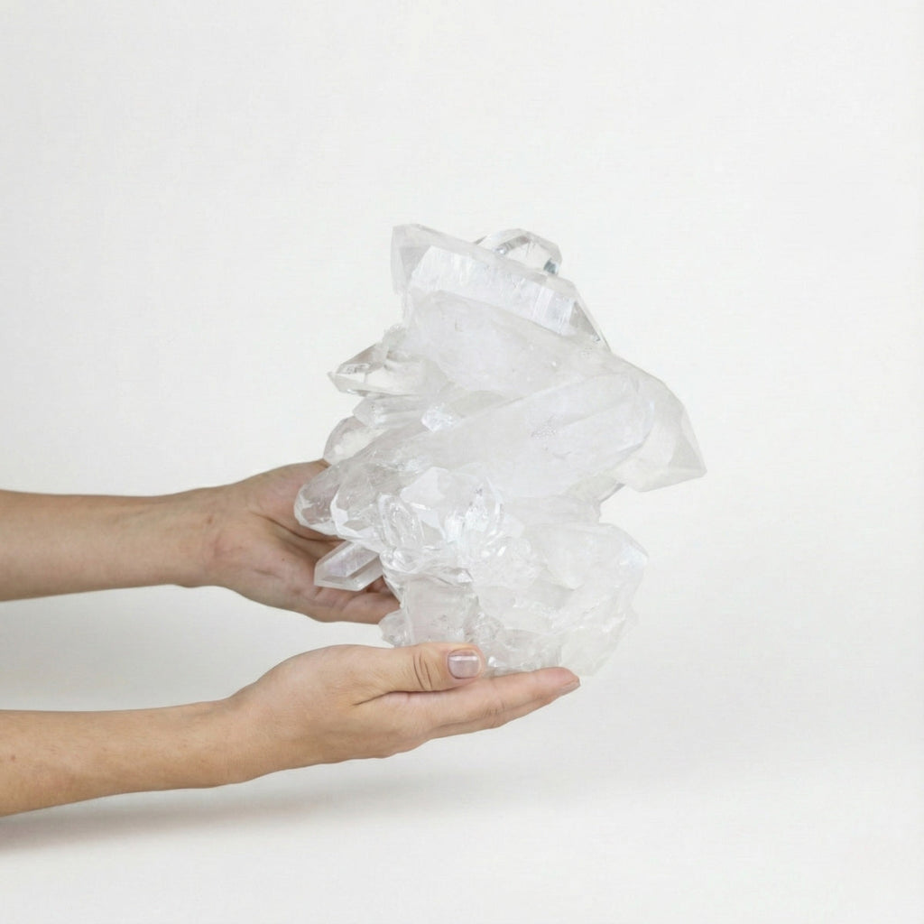 Extra Tabular Lemurian Crystal Quartz Druzy 5.440 kg