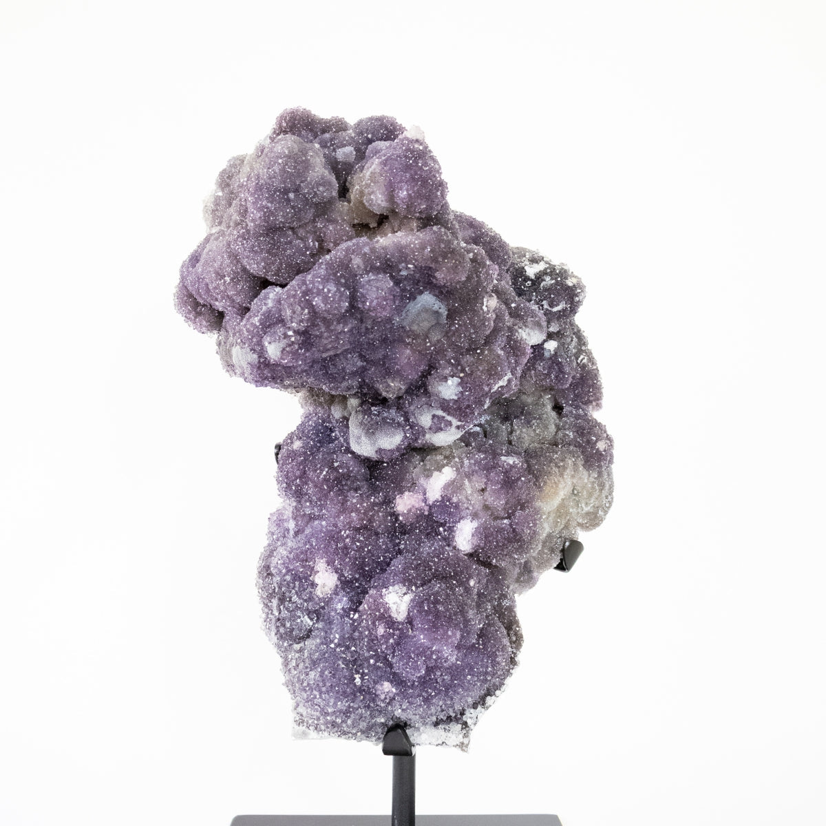 Sparkling Amethyst Druzy (Rare Formation) on Black Metal Base 9.750 kg