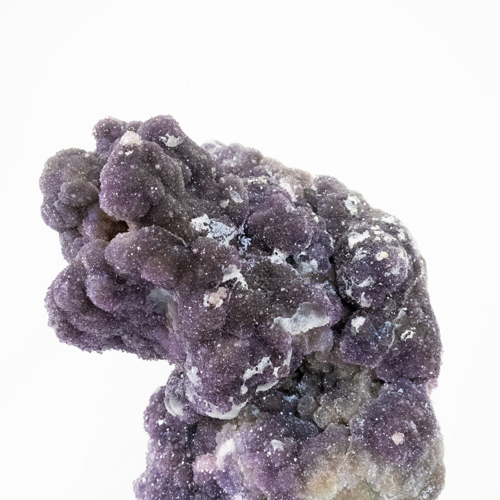 Extra Amethyst Druzy Rare Formation on Black Metal Base 4.244 kg