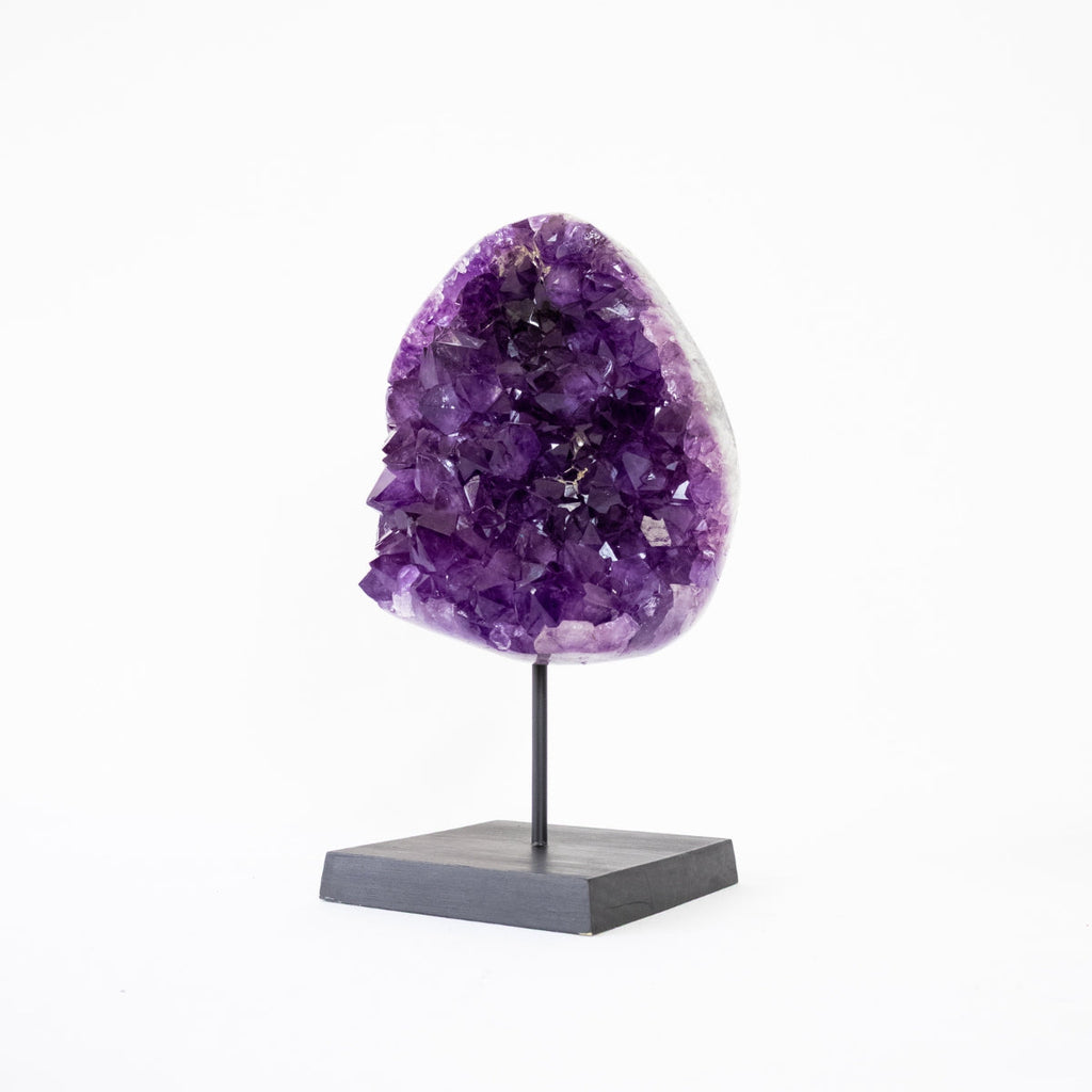 Sparkling Amethyst Druzy (Rare Formation) on Black Metal Base 9.750 kg