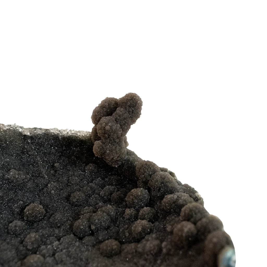 Brown Uruguayan Amethyst Druze with Stalactite 1.620 kg (collection)