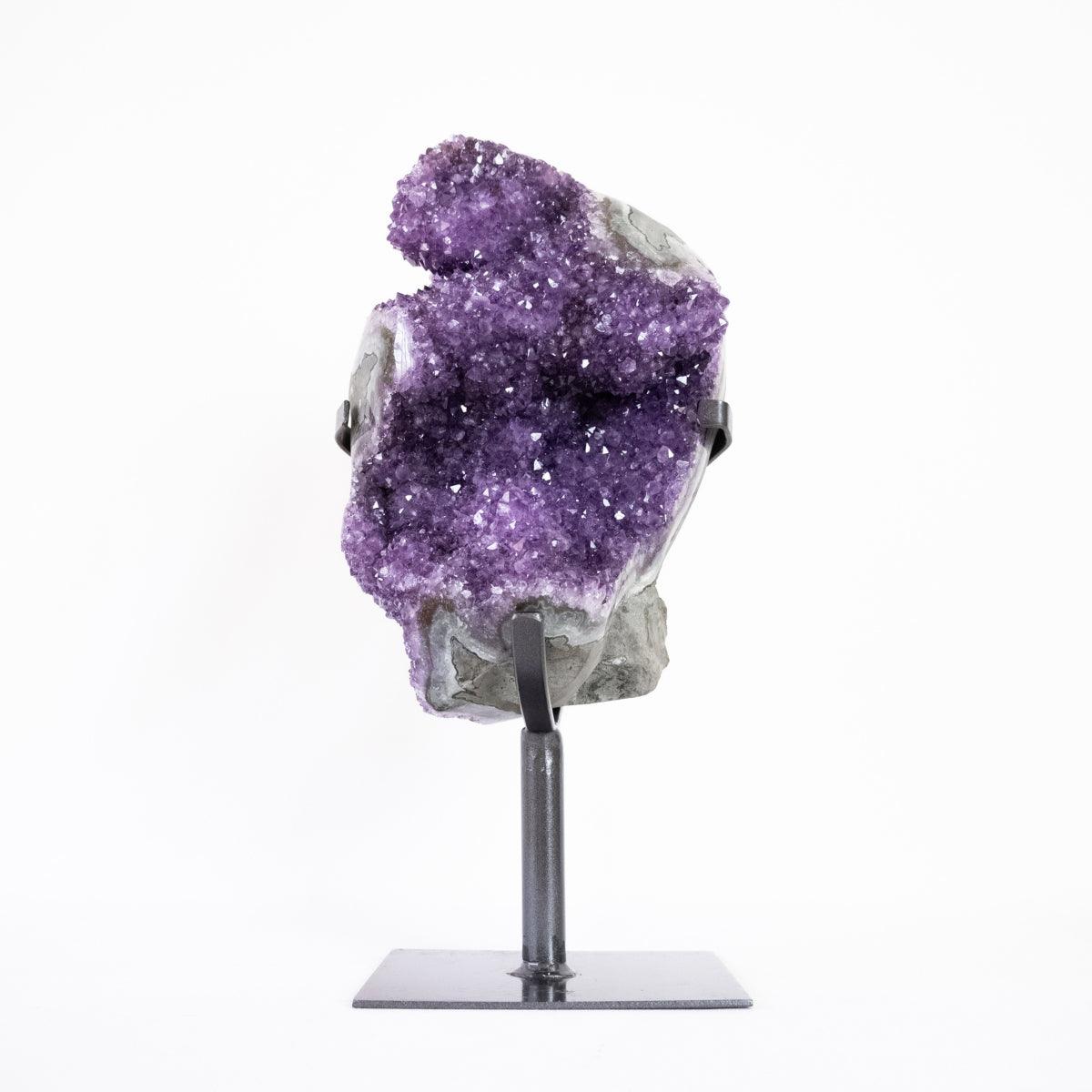 Extra Uruguayan Amethyst Druzy Semi-Polished Edge 40.250 kg