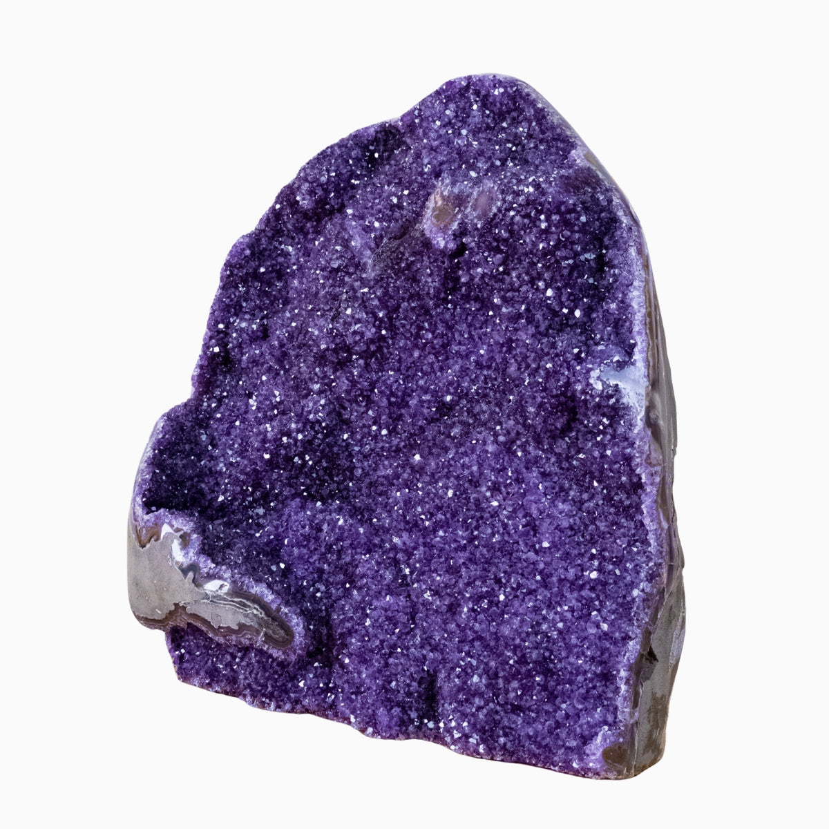 Extra Uruguayan Amethyst Druzy Semi-Polished Edge 40.250 kg