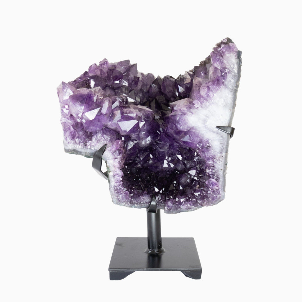 Amethyst Druzy on Black Metal Base 21.1 kg