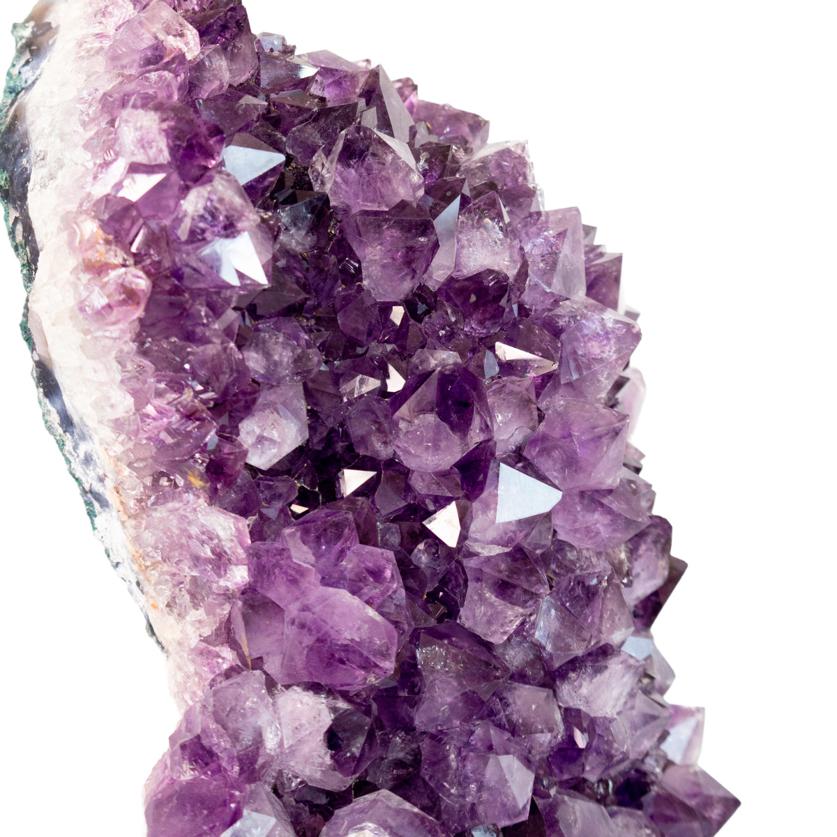 Rainbow Titanium Quartz Druzy on Acrylic Base 4.815 kg