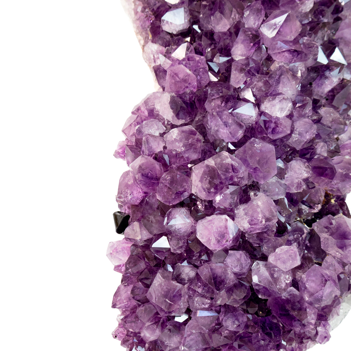 Amethyst Druzy on Black Metal Base 4.640 kg