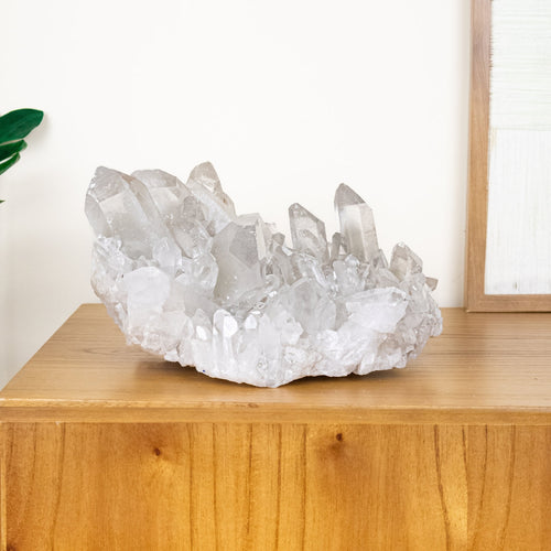 Extra Lemurian Quartz Crystal Druzy 6.540 kg