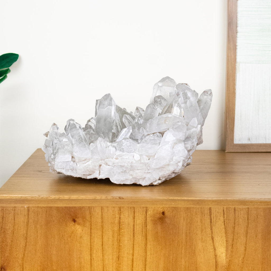 Extra Lemurian Quartz Crystal Druzy 6.540 kg