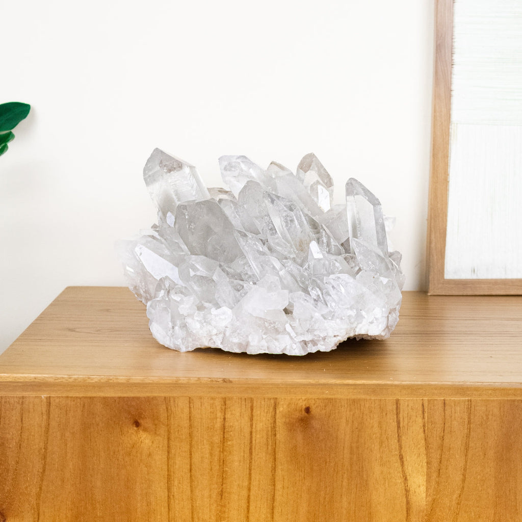 Extra Lemurian Quartz Crystal Druzy 6.540 kg