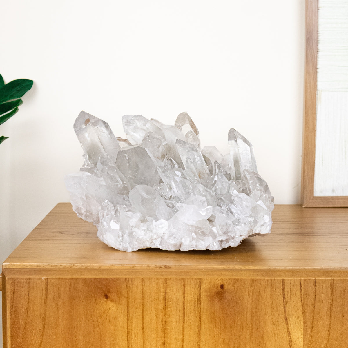 Extra Lemurian Quartz Crystal Druzy 6.540 kg