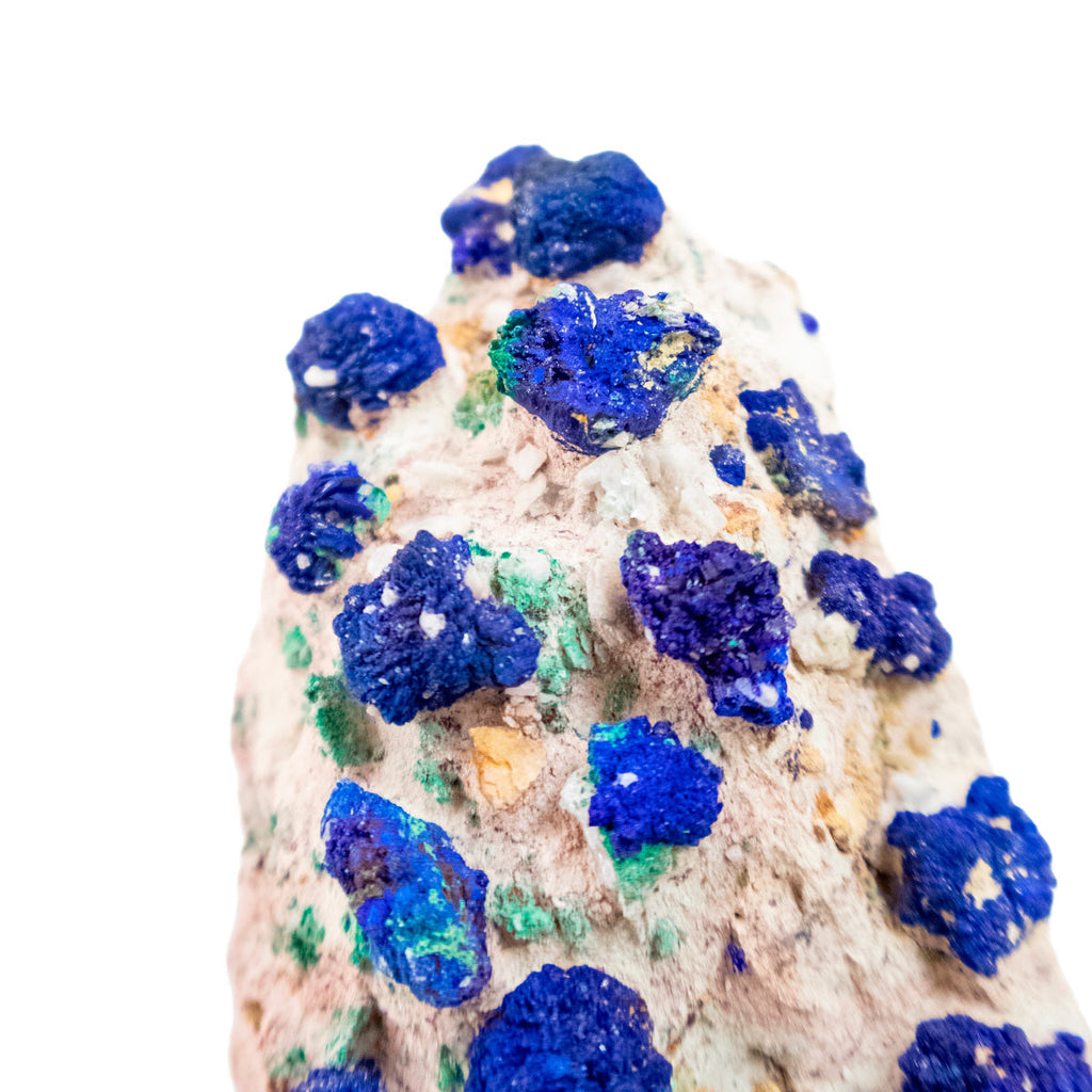 Extra Azurite Stone in Matrix (Imported) on Acrylic Base 260 grams