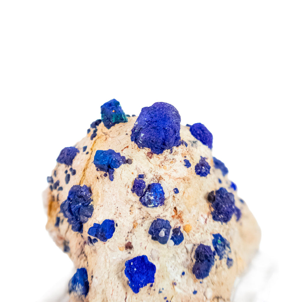 Extra Azurite Stone in Matrix (Imported) on Acrylic Base 264 grams