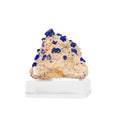 Extra Azurite Stone in Matrix (Imported) on Acrylic Base 264 grams