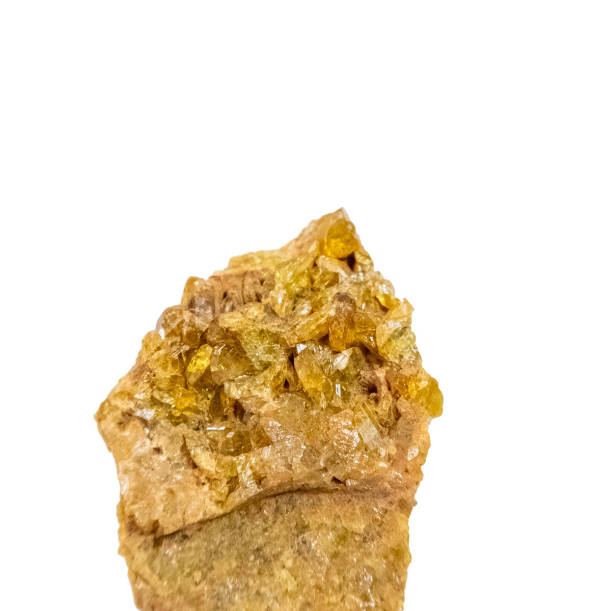 Clinozoisite Stone in Matrix (Imported) - on Acrylic Base (Collection) Rare 39 grams