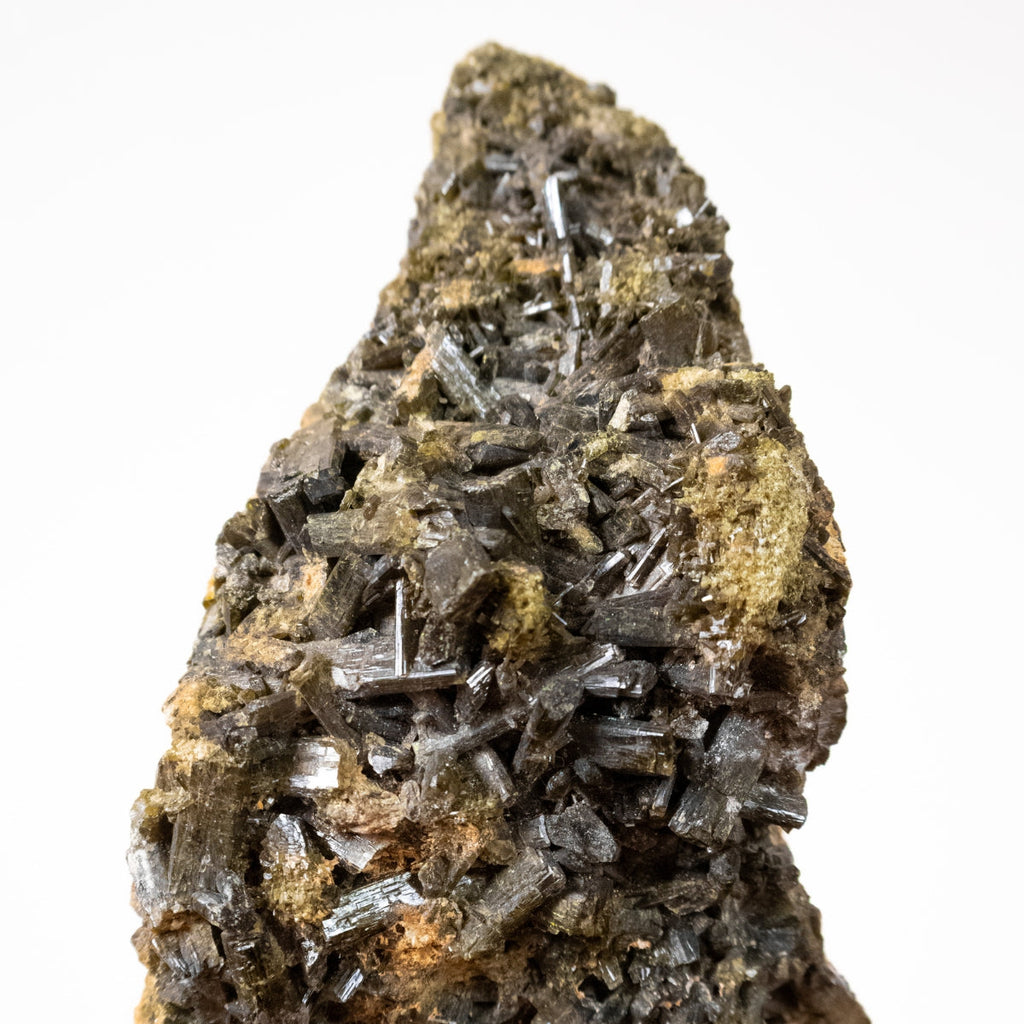 Raw Epidote Stone on Black Metal Base 2.180 kg