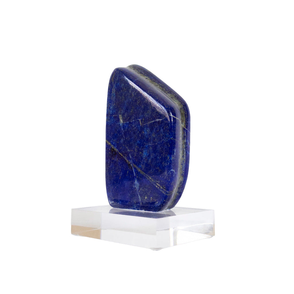 Extra Imported Lapis Lazuli Stone (Collection) Acrylic Base 610 grams