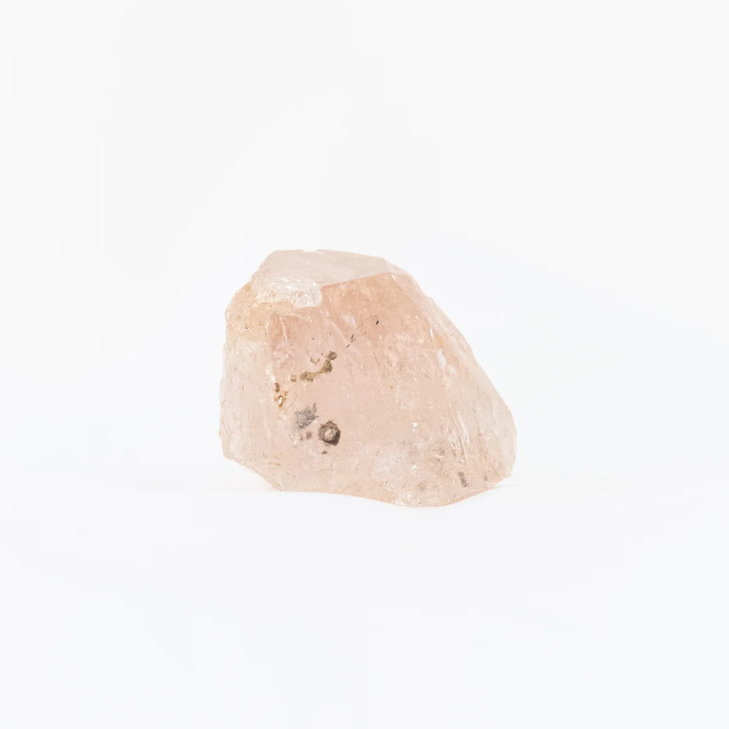 Extra Natural Raw Peachy Antique Morganite Stone 63 grams (rare) - collection