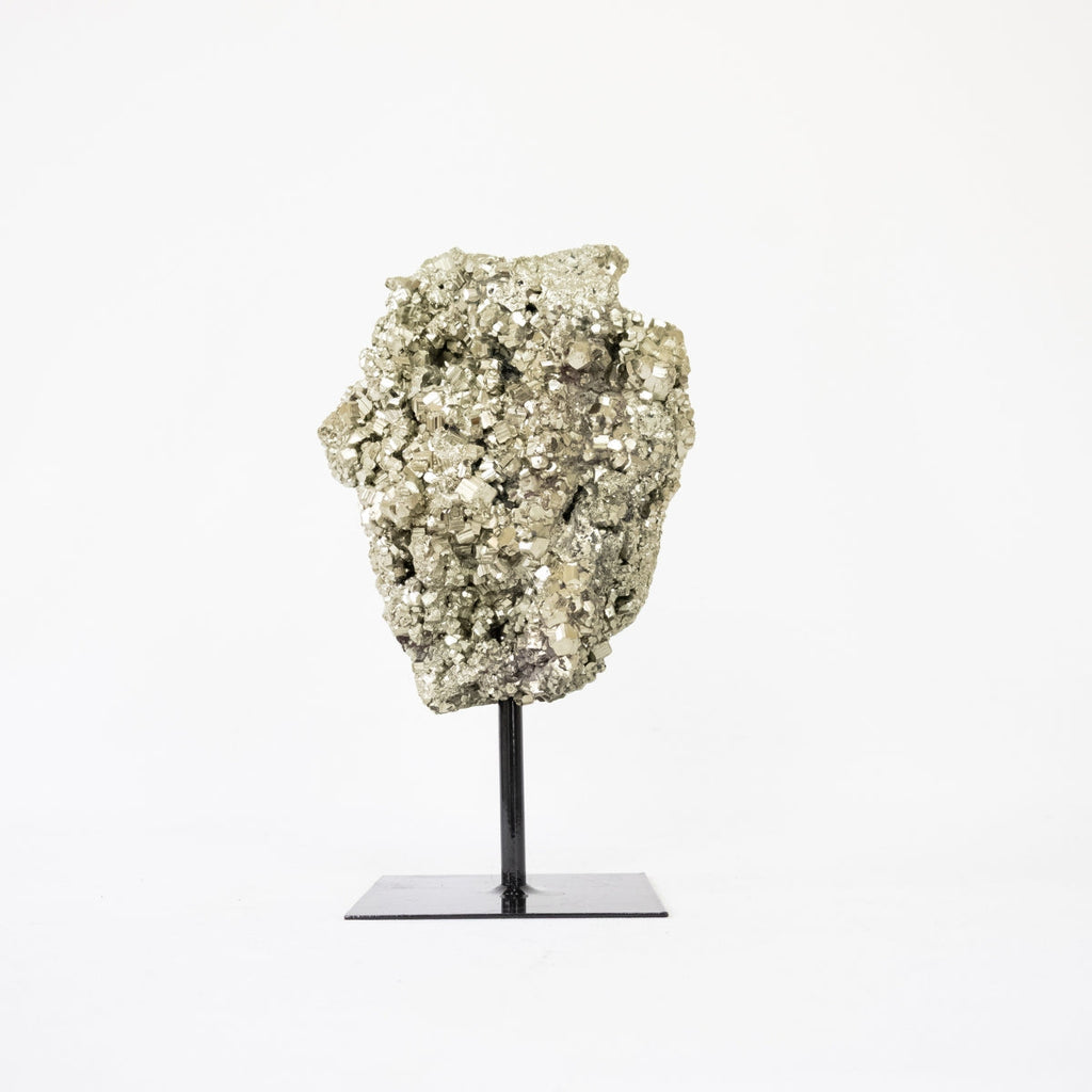Extra Pyrite Stone on Black Metal Base 2.494 kg
