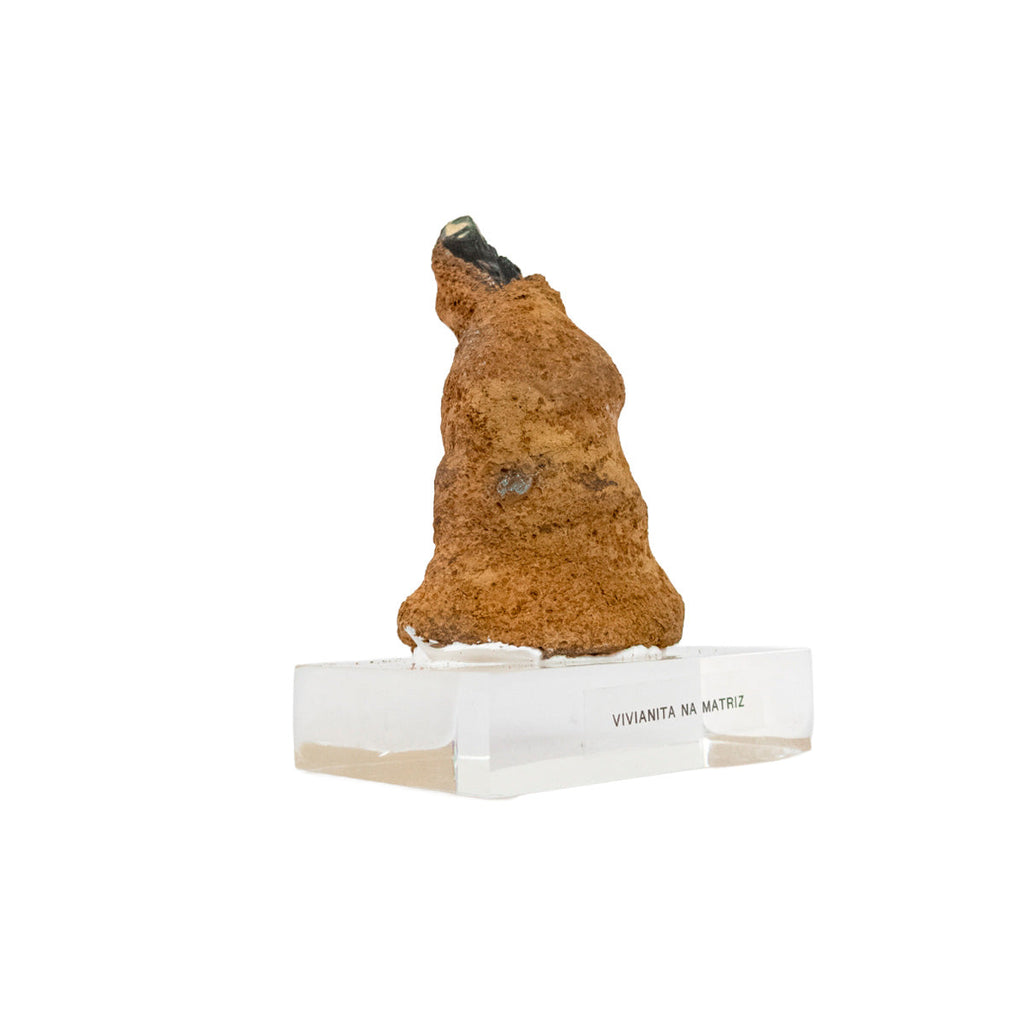 Cubic Pyrite in Matrix from Navajun Spain on Acrylic Base (Collection) Rare 360 grams