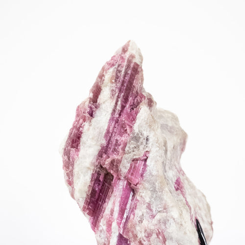 Extra Rubellite Tourmaline in Matrix on Metal Base 987 grams (Collection)
