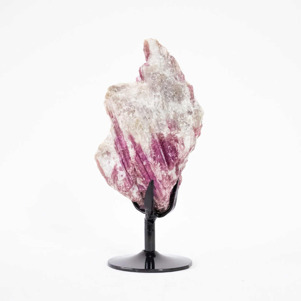 Extra Rubellite Tourmaline in Matrix on Metal Base 987 grams (Collection)