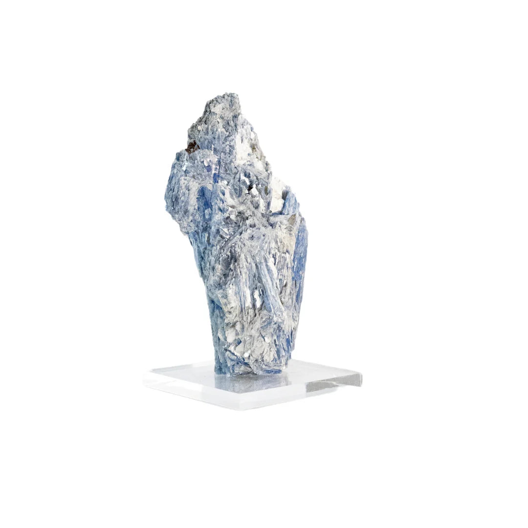 Raw Blue Kyanite on Acrylic Base 570 grams